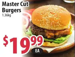 Tru Value Foods Master Cut Burgers offer