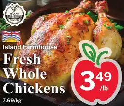 Village Food Markets Island Farmhouse Fresh Whole Chickens offer