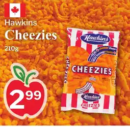 Village Food Markets Hawkins Cheezies offer