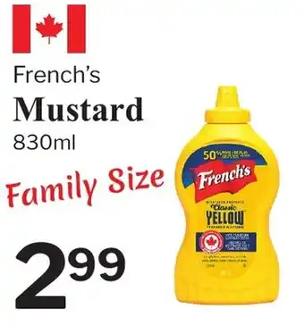 Village Food Markets French's Mustard offer