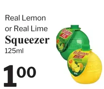 Village Food Markets Real Lemon or Real Lime Squeezer offer