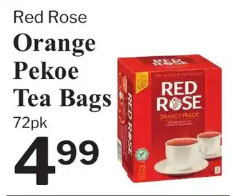 Village Food Markets Red Rose Orange Pekoe Tea Bags offer