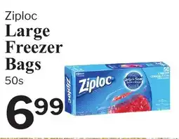 Village Food Markets Ziploc Large Freezer Bags offer