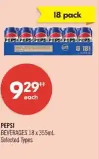 Shoppers Drug Mart Pepsi beverages offer