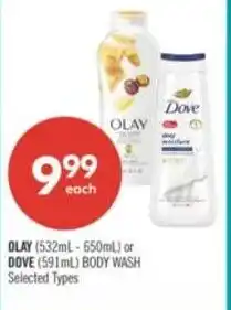 Shoppers Drug Mart Olay or dove offer