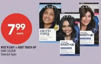 Shoppers Drug Mart Nice'n easy or root touch-up offer