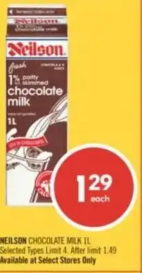 Shoppers Drug Mart Neilson chocolate milk offer