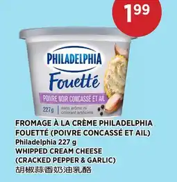 Kim Phat Philadelphia WHIPPED CREAM CHEESE CRACKED PEPPER & GARLIC offer