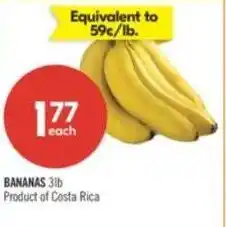 Shoppers Drug Mart Bananas offer