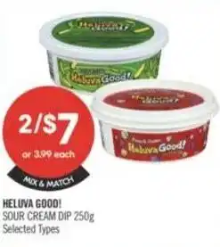 Shoppers Drug Mart Heluva good! sour cream dip offer