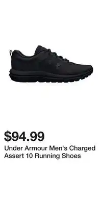 Sport Chek Under Armour Men's Charged Assert 10 Running Shoes offer