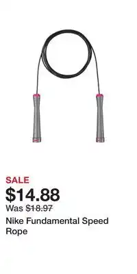 Sport Chek Nike Fundamental Speed Rope offer