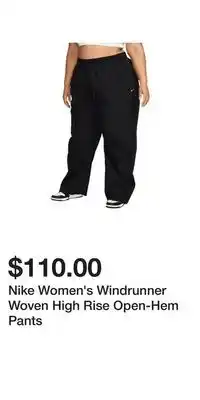 Sport Chek Nike Women's Windrunner Woven High Rise Open-Hem Pants offer