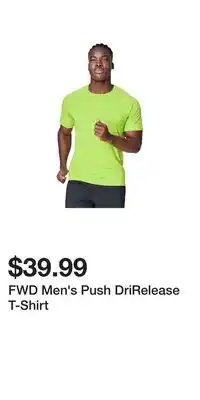 Sport Chek FWD Men's Push DriRelease T-Shirt offer