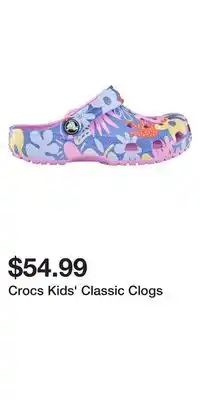 Sport Chek Crocs Kids' Classic Clogs offer