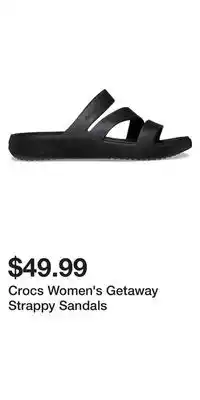 Sport Chek Crocs Women's Getaway Strappy Sandals offer