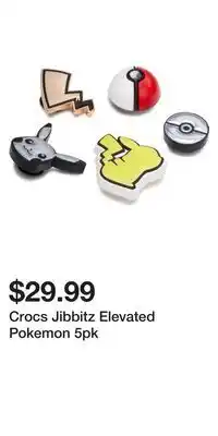 Sport Chek Crocs Jibbitz Elevated Pokemon 5pk offer