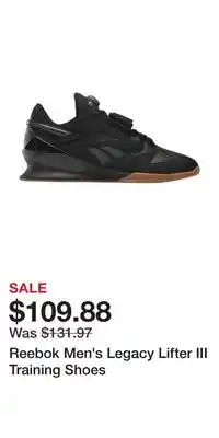 Sport Chek Reebok Men's Legacy Lifter III Training Shoes offer