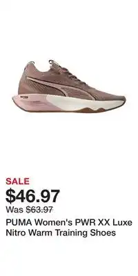 Sport Chek PUMA Women's PWR XX Luxe Nitro Warm Training Shoes offer