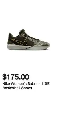 Sport Chek Nike Women's Sabrina 1 SE Basketball Shoes offer