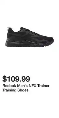 Sport Chek Reebok Men's NFX Trainer Training Shoes offer