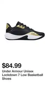 Sport Chek Under Armour Unisex Lockdown 7 Low Basketball Shoes offer