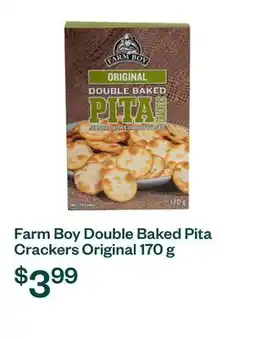 Voilà Farm Boy Double Baked Pita Crackers Original 170 g offer