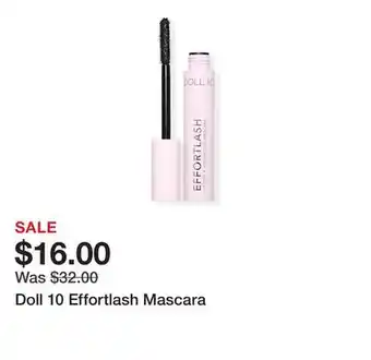 TSC Stores Doll 10 Effortlash Mascara offer