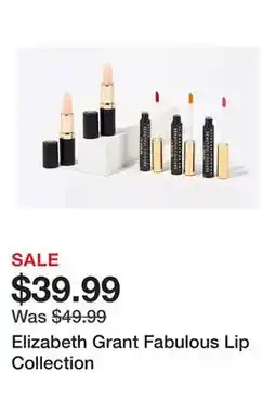 TSC Stores Elizabeth Grant Fabulous Lip Collection offer