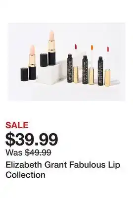 TSC Stores Elizabeth Grant Fabulous Lip Collection offer