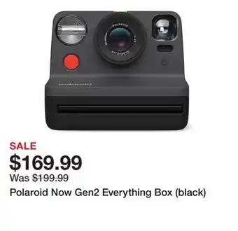 TSC Stores Polaroid Now Gen2 Everything Box (black) offer