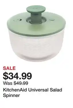 TSC Stores KitchenAid Universal Salad Spinner offer