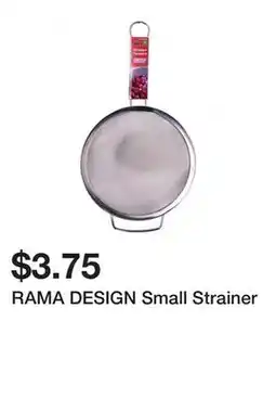 Dollarama RAMA DESIGN Small Strainer offer