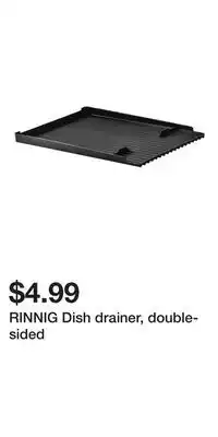 IKEA RINNIG Dish drainer, double-sided offer