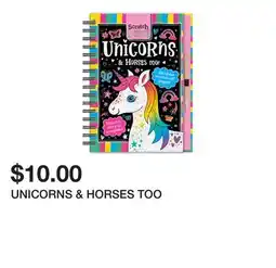 Chapters Indigo UNICORNS & HORSES TOO offer