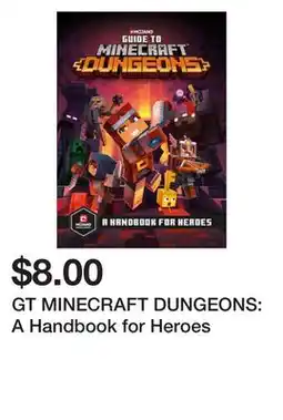 Chapters Indigo GT MINECRAFT DUNGEONS: A Handbook for Heroes offer