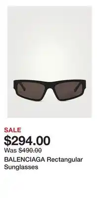 Holt Renfrew BALENCIAGA Rectangular Sunglasses offer