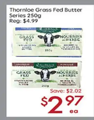 Sunny Food Mart Thornloe Grass Fed Butter Series offer