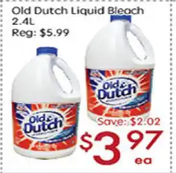 Sunny Food Mart Old Dutch Liquid Bleach offer