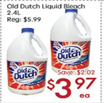 Sunny Food Mart Old Dutch Liquid Bleach offer