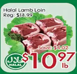 Sunny Food Mart Halal Lamb Loin offer