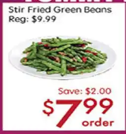 Sunny Food Mart Stir Fried Green Beans offer