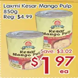 Sunny Food Mart Laxmi Kesar Mango Pulp offer