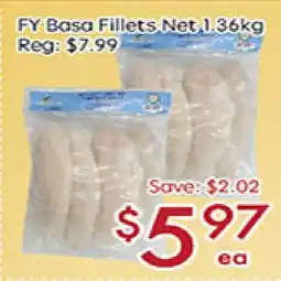 Sunny Food Mart FY Basa Fillets Net offer