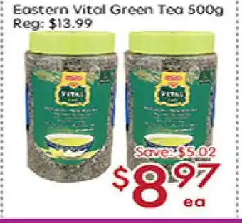 Sunny Food Mart EASTERN Vital Green Tea offer