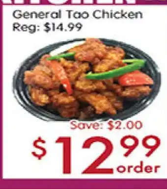 Sunny Food Mart General Tao Chicken offer