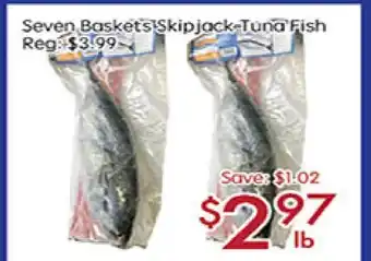 Sunny Food Mart Seven Baskets Skipjack Tuna Fish offer