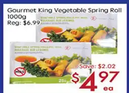 Sunny Food Mart Gourmet king Vegetable Spring Roll offer