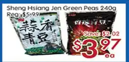 Sunny Food Mart Sheng Hsiang Jen Green Peas offer