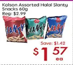 Sunny Food Mart Kolson Assorted Halal Slanty Snacks offer